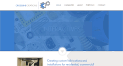 Desktop Screenshot of crossline-creations.com
